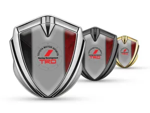 Toyota Luxury Car Badge Luxury Design Alloy Finish